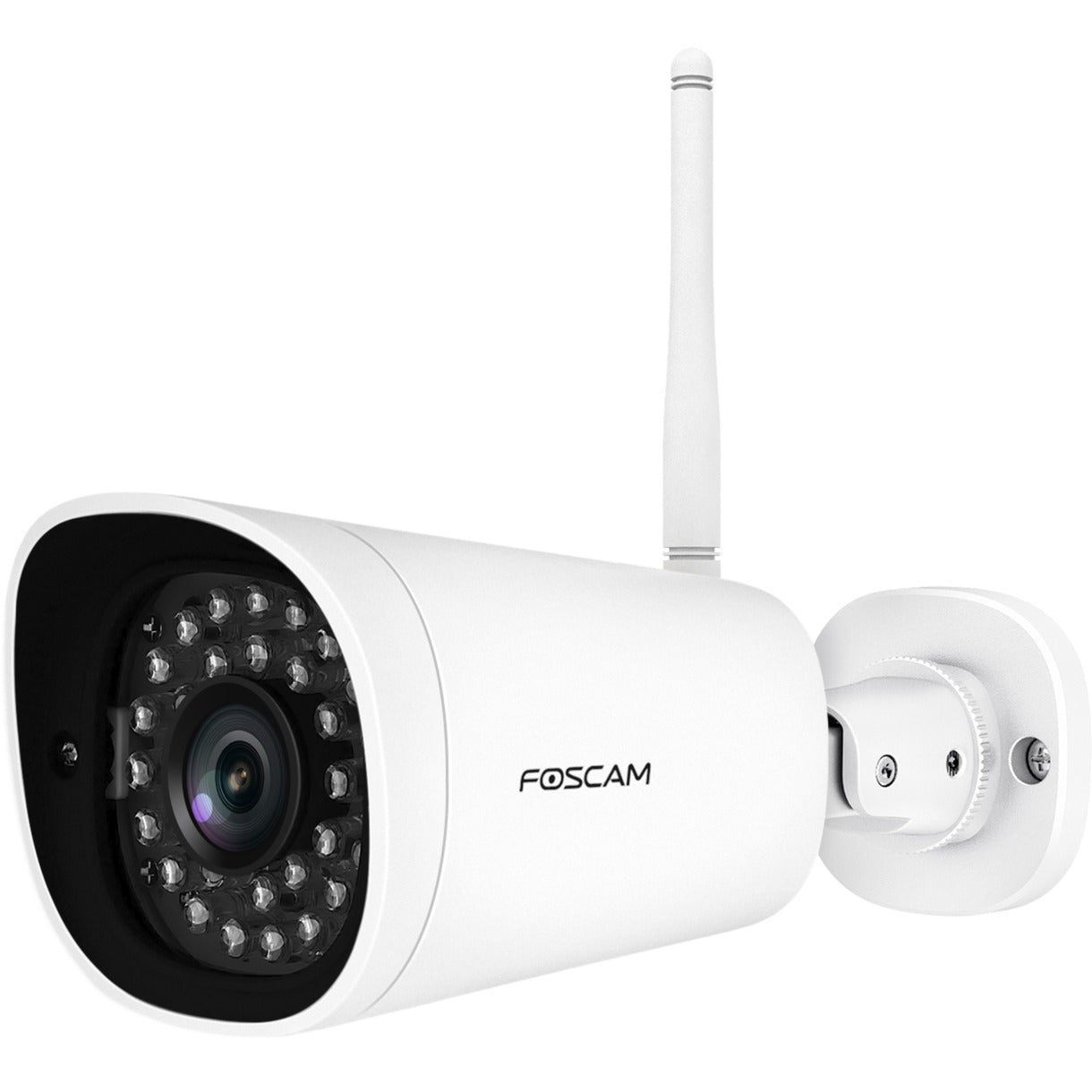 Foscam g4p super hd wifi buitencamera (wit, 4 mp, 2k, wlan)