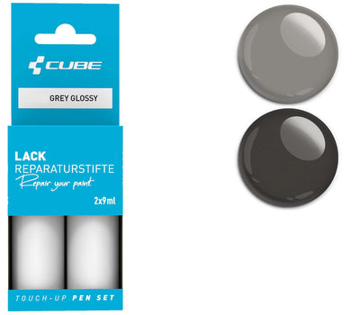 Juego de rotuladores de retoque Cube gris brillante