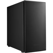 Silverstone seta q1 midi tower behuizing (zwart | 2x usb-a | 1x usb-c) - afbeelding 1