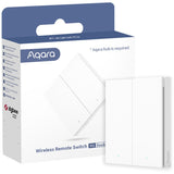 Aqara wireless remote switch h1 (double) knop (wit) - afbeelding 1