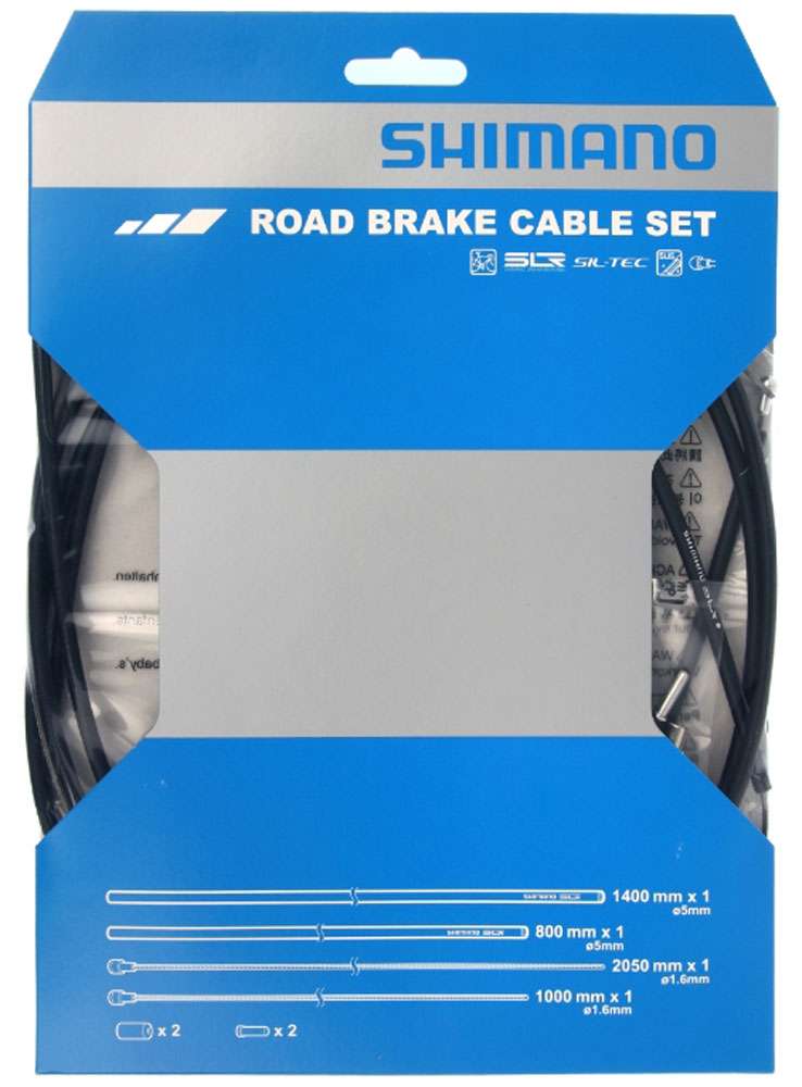 Juego de cables de freno Shimano sil-tec para carretera
