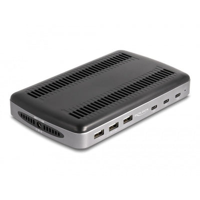 Estación de carga USB de Delock con 3 x USB Tipo-C PD + 3 x u