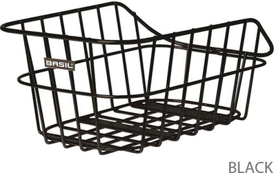 Basil Cento Alu - Basquero de bicicletas - En la parte posterior - Negro