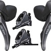 Shimano grx st-rx810-la rx810+br-rx810 1x11-speed disc brake set