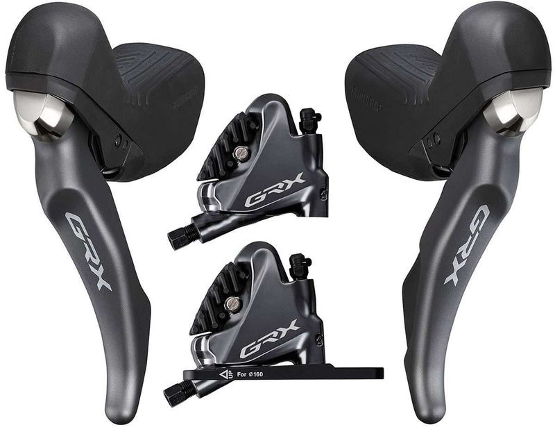 Set freni a disco Shimano grx st-rx810-la rx810+br-rx810 1x11 velocità