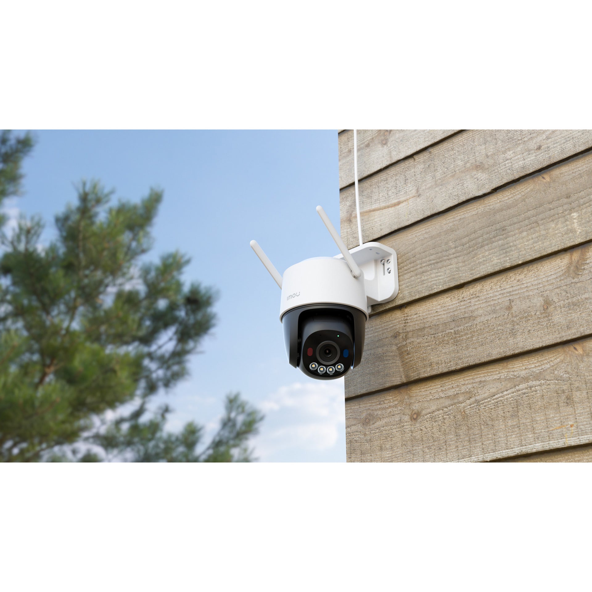 Imou cruiser sc 4k beveiligingscamera (wit, 8 mp (3840x2160), poe, wifi 6)