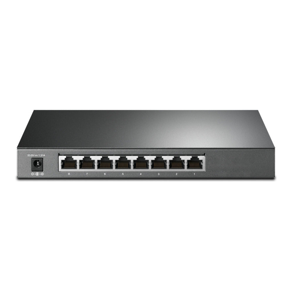 Tp-Link Omada SG2008P Smart Switch Gigabit Jetstream a 8 porte (Nero, 4x PoE+)