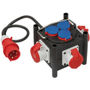 Brennenstuhl Distributore di corrente di gomma compatta BSV 3 ls e 16 2 i - afbeelding 1