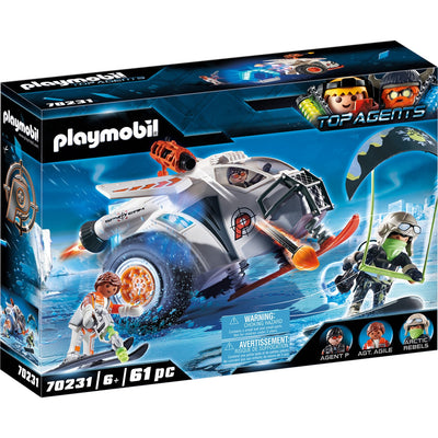 PlayMobil Top Agents Spy Team Snow Motom