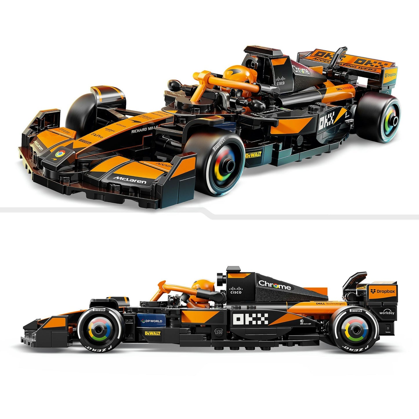 LEGO Speed ​​Champions 77251 McLaren F1 Team MCL38 Racing Car