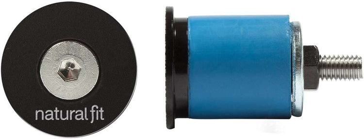 Natural fit 18mm security handlebar end plugs