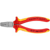 Knipex 9768145a krimptang voor adereindhulzen - 145mm