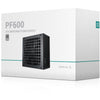 Fuente de alimentación Deepcool pf600 de 600 vatios (negro, 4x pcie)