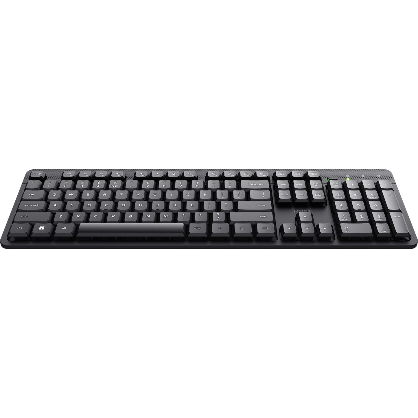 Confiar en el teclado inalámbrico silencioso