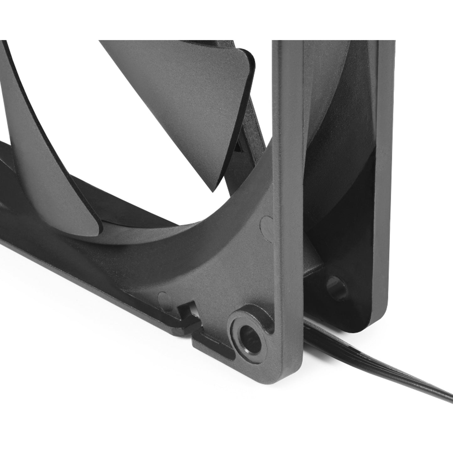 Ventola del case Alphacool core da 140 mm pwm 2500 giri/min (nera, 140 x 140 x 25 mm)