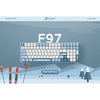 Tastiera meccanica wireless Iqunix f97 inverno
