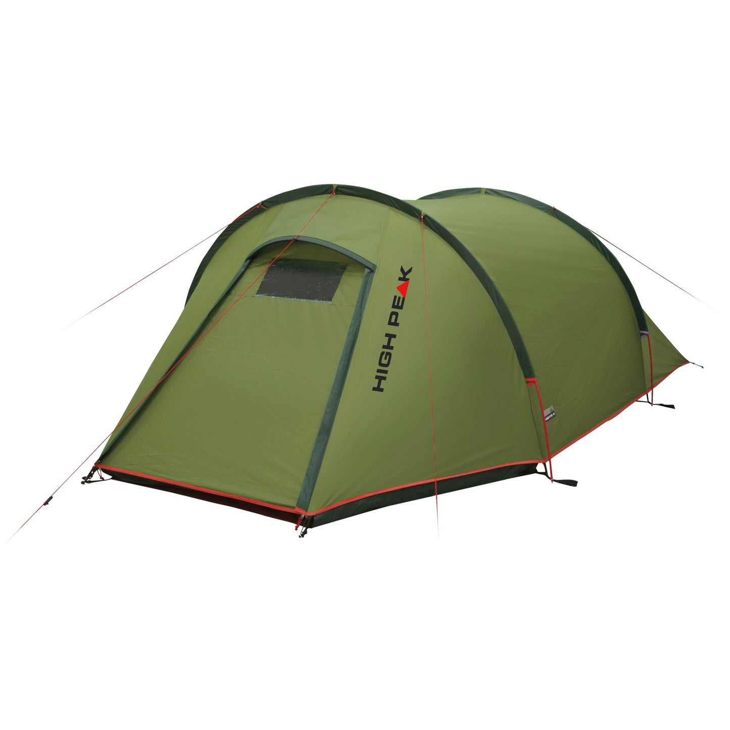 Tienda de campaña High Peak Kite 3 (verde rojo)