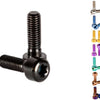 Oak components titanium screw set (6 pieces) for eternal stem