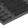 Wera 9710 schuimrubberen inzetstuk met schroevendraaiers set 1, 18‑delig (zwart grijs, in schuiminzet voor werkplaatswagen)