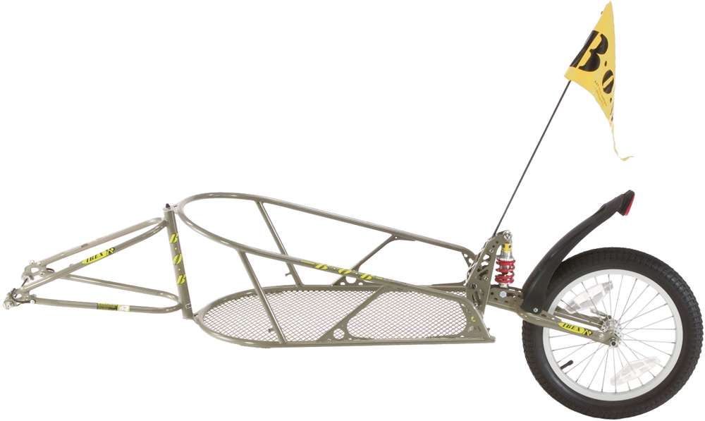 Remolque bicicleta bob ibex dorado sin bolsa