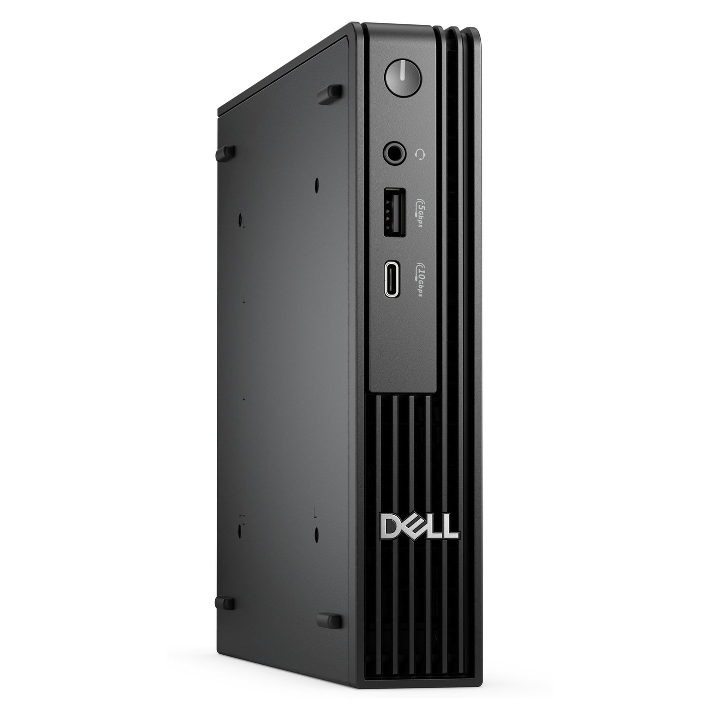 Sistema de PC Dell Pro QCM1250 (negro | Core i3-14100t | Gráficos UHD 730 | 8 GB | SSD de 512 GB)