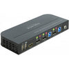 Delock displayport 1.4 kvm switch 8k 30hz met usb 3.0 en audio kvm-switch
