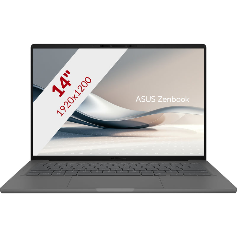 Portátil Asus ZenBook A14 UX3407QA-QD237W 14 Copilot+ (Gris | Snapdragon X1-26-100 | Adreno GPU | 16 GB | 1 TB SSD)
