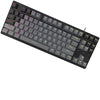 Lorgar azar 514tkl rgb mechanisch gaming toetsenbord (zwart, us lay-out (qwerty), logar dream, 80% (tkl), rgb)
