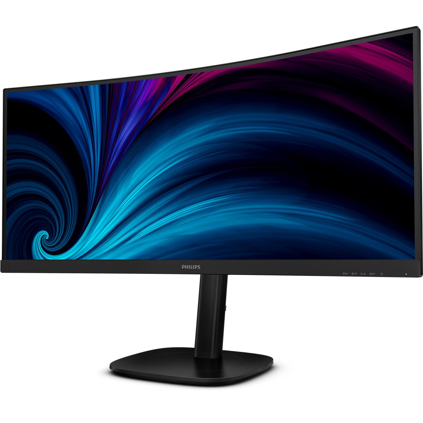 Philips 34b2u3600c Monitor ultraancho curvo de 34 (negro, HDMI, display port, 4x USB-A, USB-B, USB-C, RJ-45)