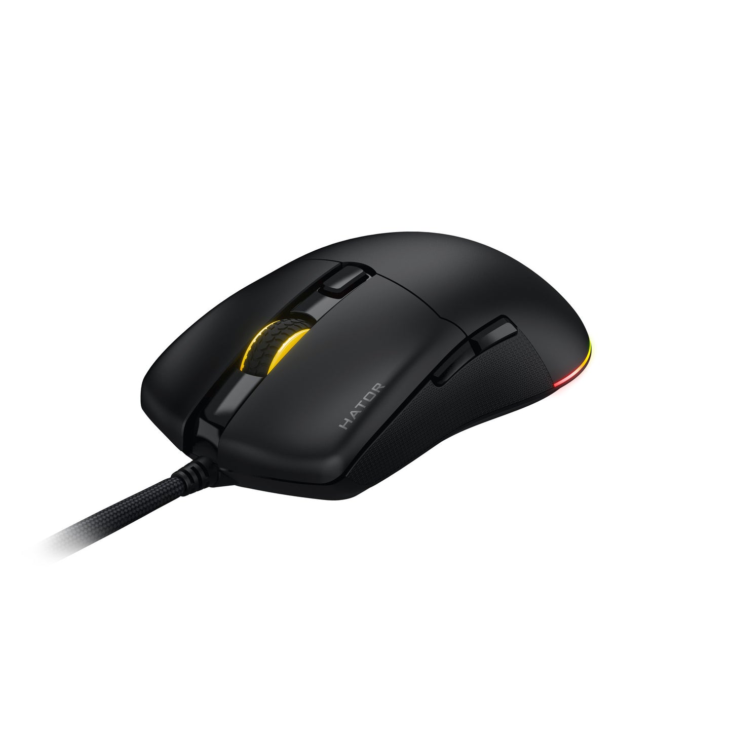 Mouse da gioco Hator pulsar 3 (nero, 400 - 12.000 dpi, rgb)
