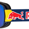 Red bull spect eyewear bent-03bl3 smoke ice blue mirror - maschera da sci