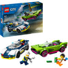 Lego LEGO City 60415 Auto della polizia e inseguimento di auto veloci