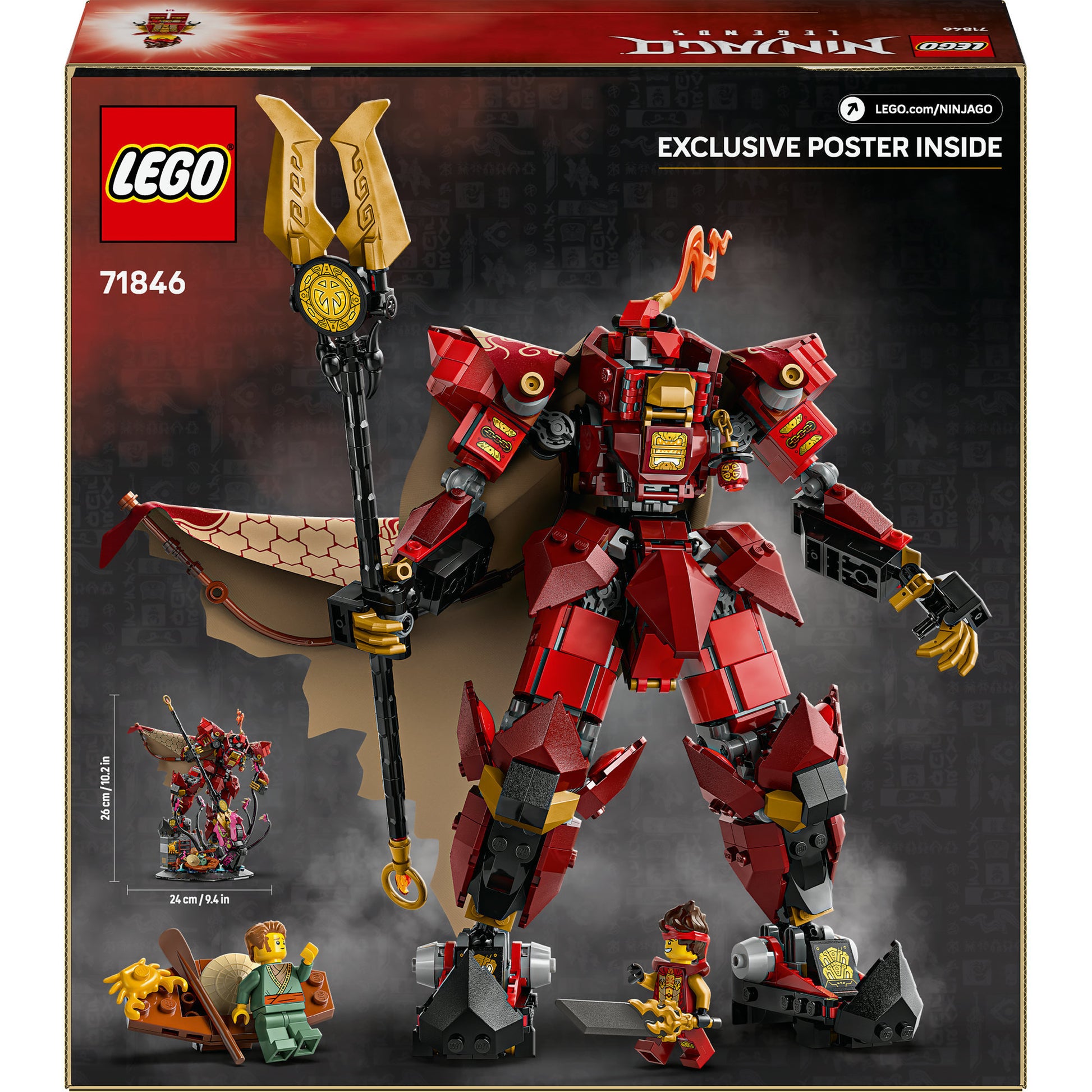 Lego 71846 Ninjago de Vuurniddermecha