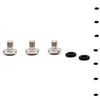 Juego de tornillos de titanio componentes roble para aceite mineral sram bleedport (4 piezas)