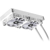 Sharkoon s80 rgb white waterkoeling (wit, 4-pins pwm fan-connector)