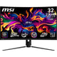 Monitor da gioco curvo MSI MPG 321curx QD-OLED 31.5 4K UHD (Nero, 2x HDMI, Display Port, 2x USB-A, USB-B, USB-C, 240 Hz)
