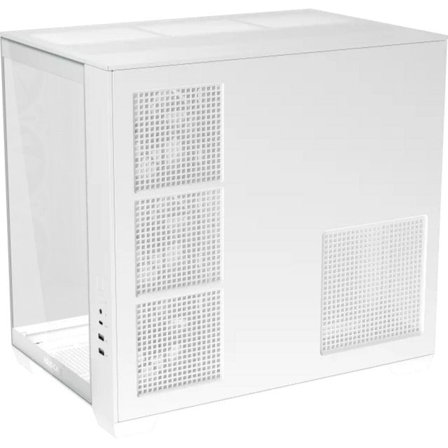 Custodia midi tower Asus a32 plus (bianco | 2x USB-A | 1x USB-C | RGB | vetro temperato)
