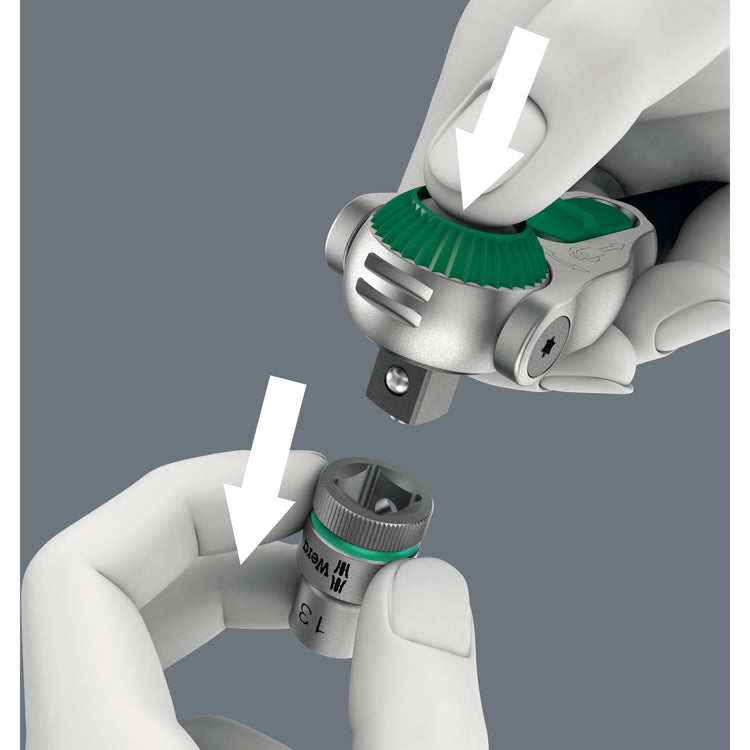 Wera 8100 sa 2 zyklop speed ratel- en doppenset, 1 4 -aandrijving, metrisch, 42 -delig - 1 stuk(s) - 05003533001