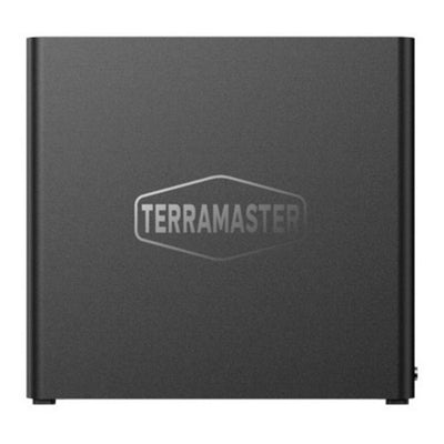 Terramaster f4 ssd nas (zwart, 1x 5gbe, hdmi, usb)