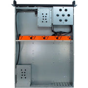 Inter-tech 2u-2129-n rack behuizing (zwart | 2x usb-a) - afbeelding 3