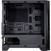 Inter-tech h-606 mini tower behuizing (zwart | 2x usb-a) - afbeelding 6