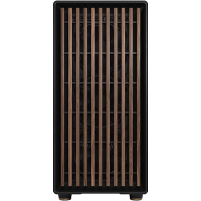 Fractal design north xl midi tower behuizing (zwart houtkleur | 2x usb-a | 1x usb-c)