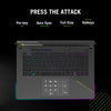 Asus rog strix g16 g614fr-s5252w 16 gaming laptop (grijs groen | r9 9955hx | rtx 5070 ti | 16 gb | 1 tb ssd)