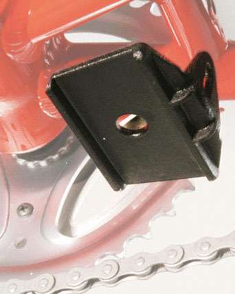 Piastra adattatore standard con punto di attacco del parafango