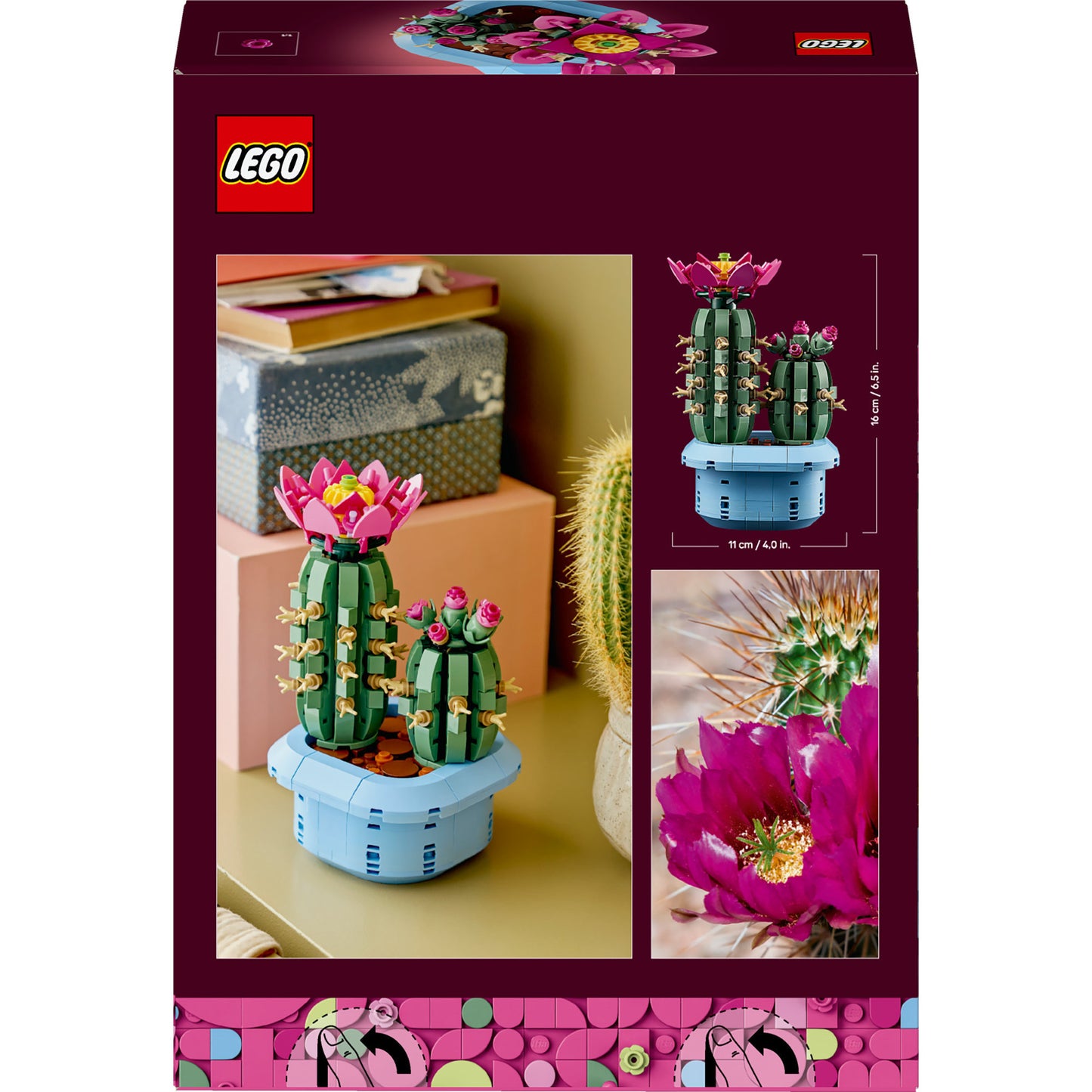 Lego Botanicals 11509 cactus fiorito