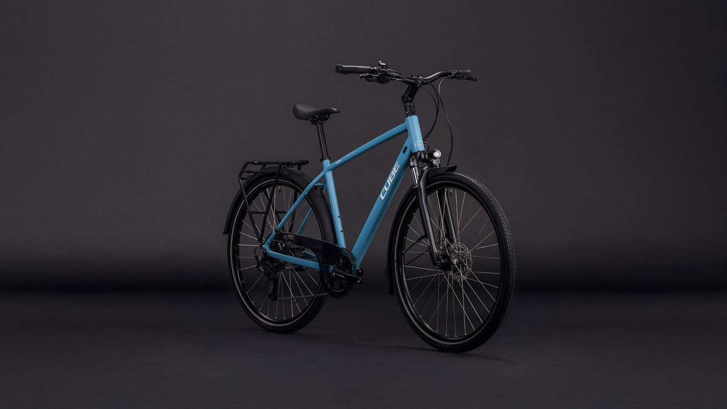 Cubo recorriendo un bluebird'n'grey
