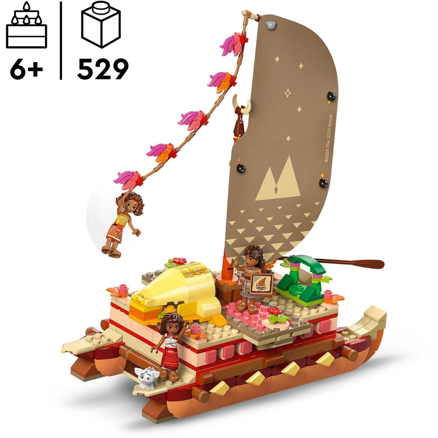 LEGO LEGO Princesa 43270 Vaiana's Adventure Kano