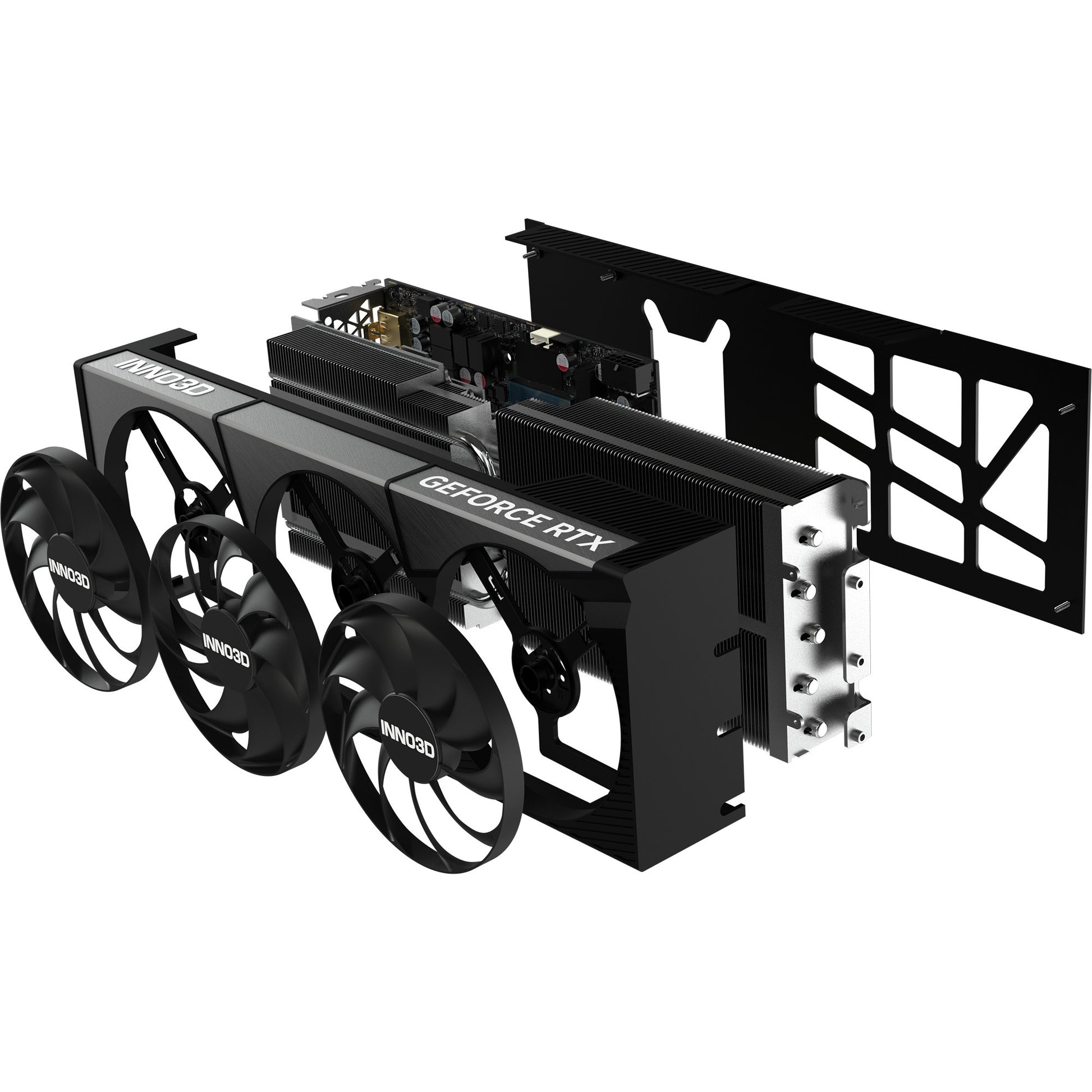Inno3d N50803-16D7X-17603930 GeForce RTX 5080 X3 OC, ATX, 16GB, GDDR7, 256 bits, 960GBS, PCIe5, 360W