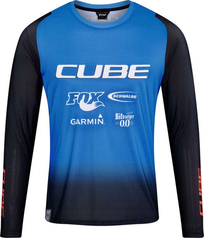 Cube vertex x action team - maillot mtb manga larga
