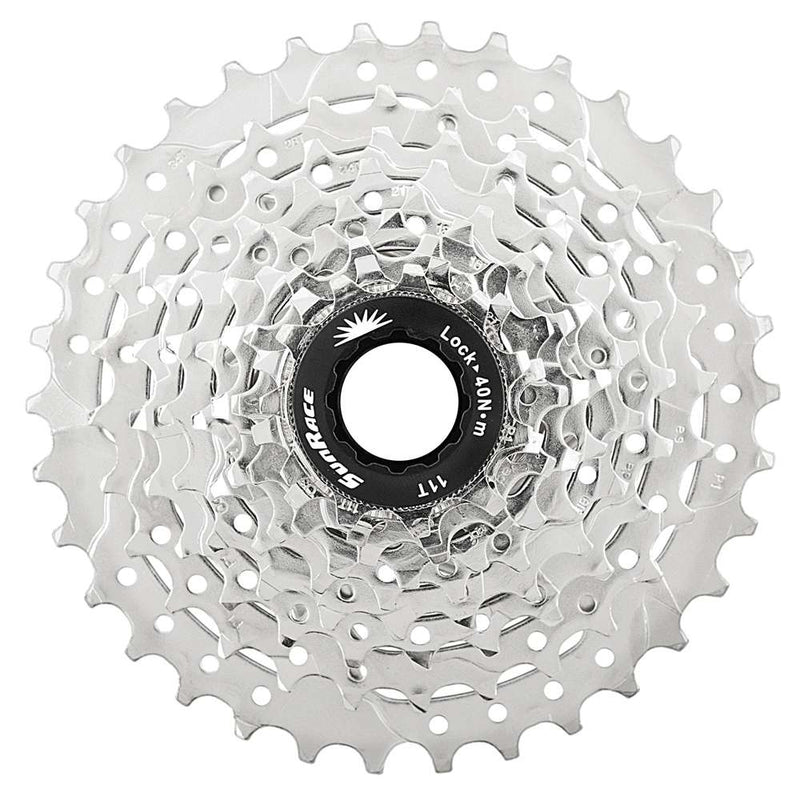 Sturmey-archer europa n.v. sun race csm980 9ax-box n cassette 9v. 11-40 nickel
